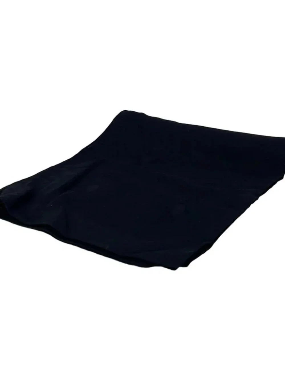 LOUIS VUITTON Black Scarf Cashmere Silk